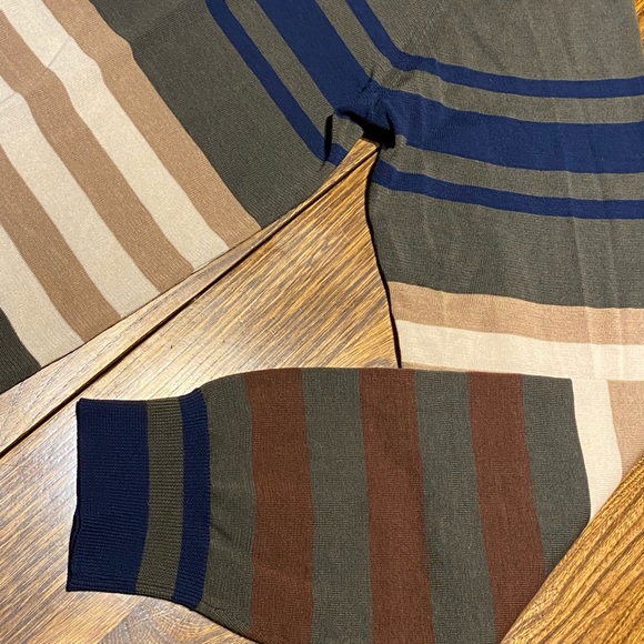 Altea Italy Stripe Crewneck Sweater - Picture 2 of 6